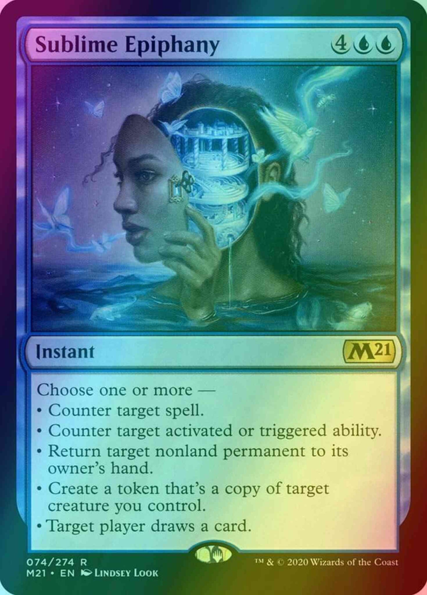 Sublime Epiphany [74] [Core Set 2021] [Foil]