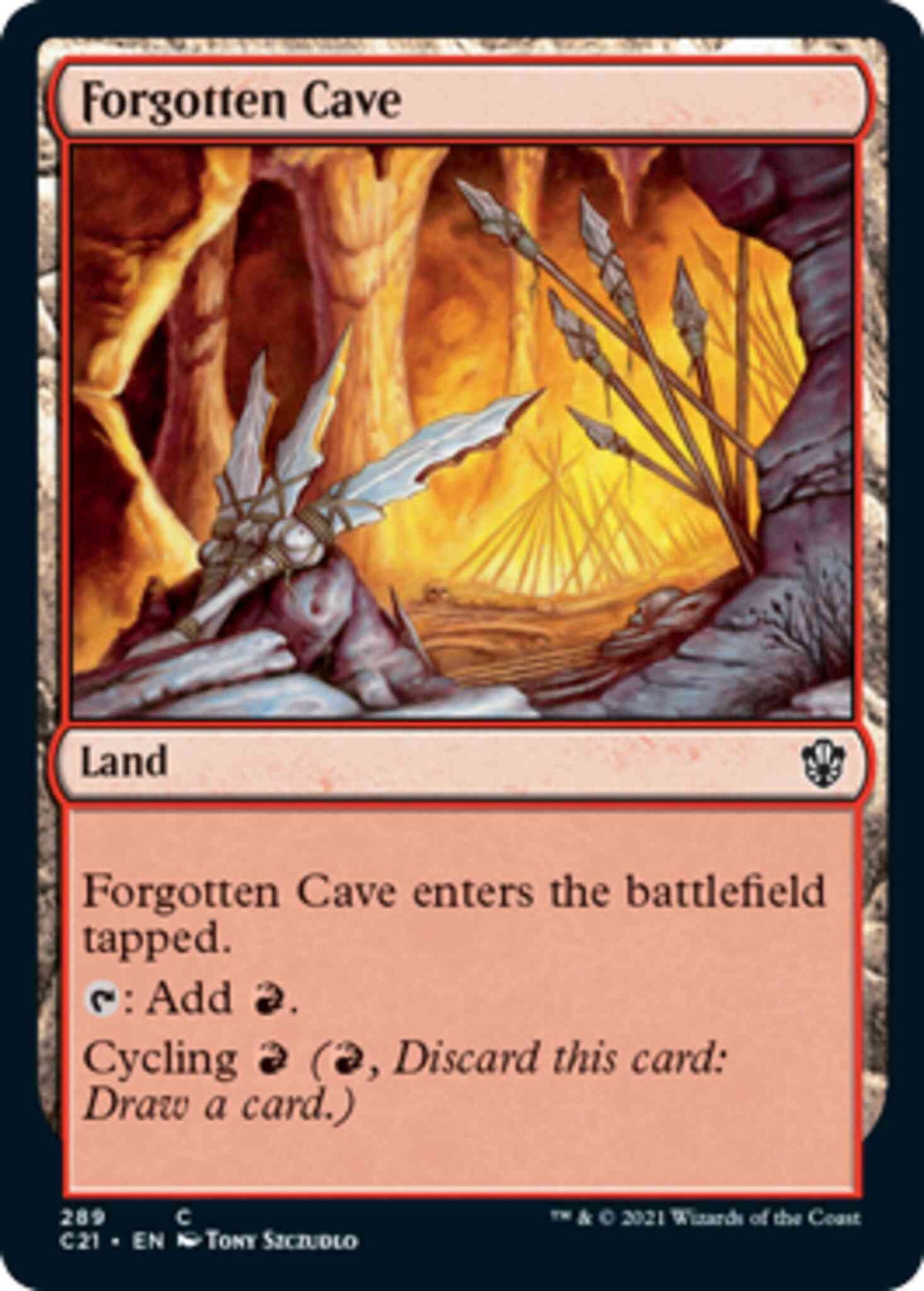 Forgotten Cave [289] [Commander 2021] [Non-Foil]