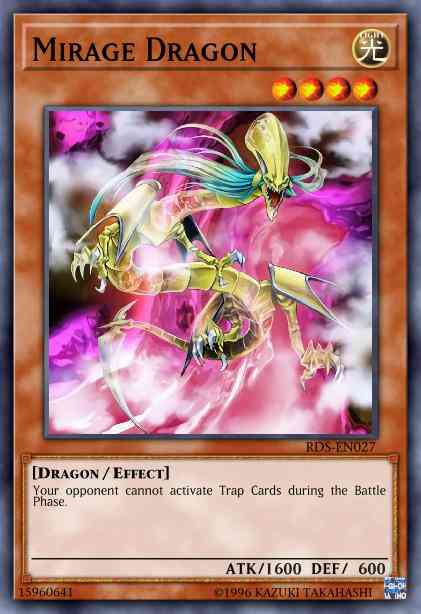 Mirage Dragon - BP02-EN031 - Mosaic Rare - 1st Edition