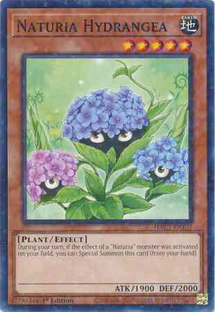 Naturia Hydrangea - HAC1-EN107 - Duel Terminal Normal Parallel Rare - 1st Edition