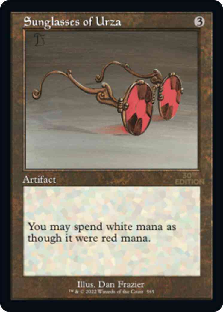Sunglasses of Urza [565] [Retro Frame] [30th Anniversary Edition] [Non-Foil]