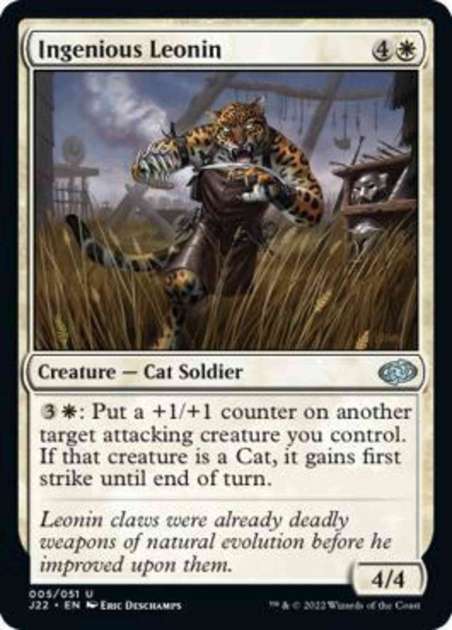 Ingenious Leonin [5] [Jumpstart 2022] [Non-Foil]