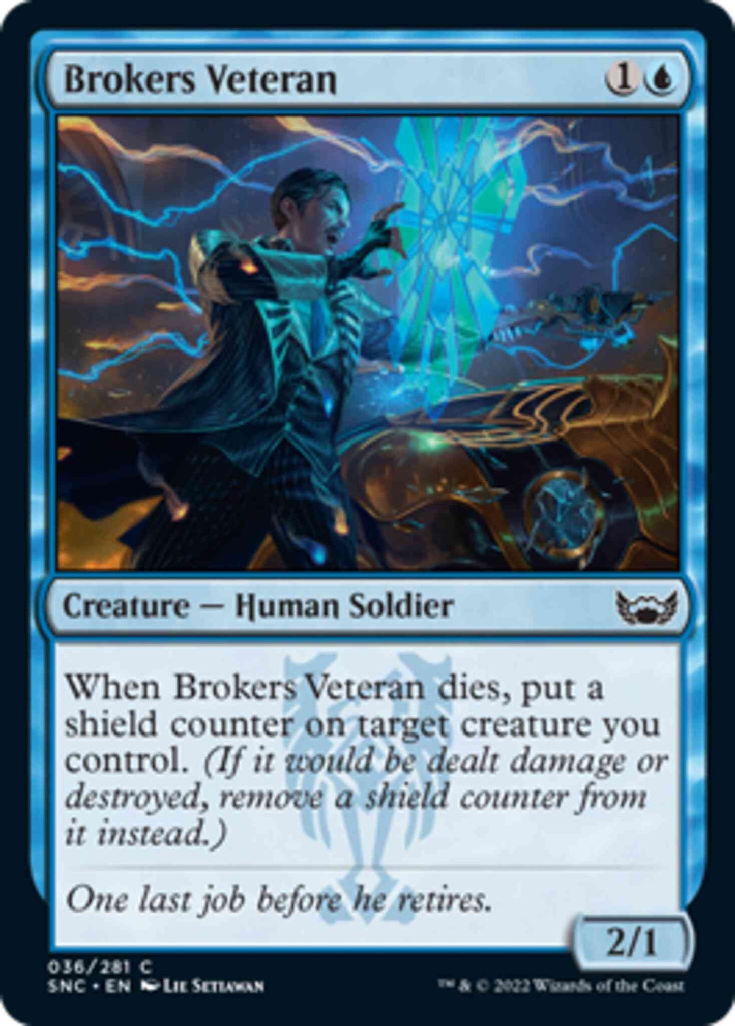 Brokers Veteran [36] [Streets of New Capenna] [Non-Foil]