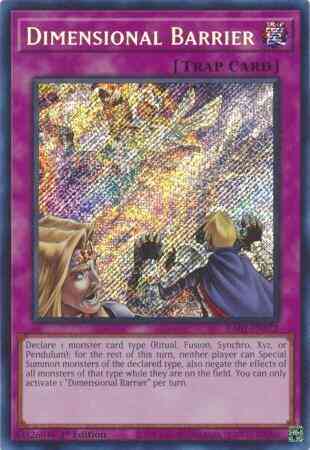 Dimensional Barrier - RA01-EN072 - Secret Rare - 1st Edition