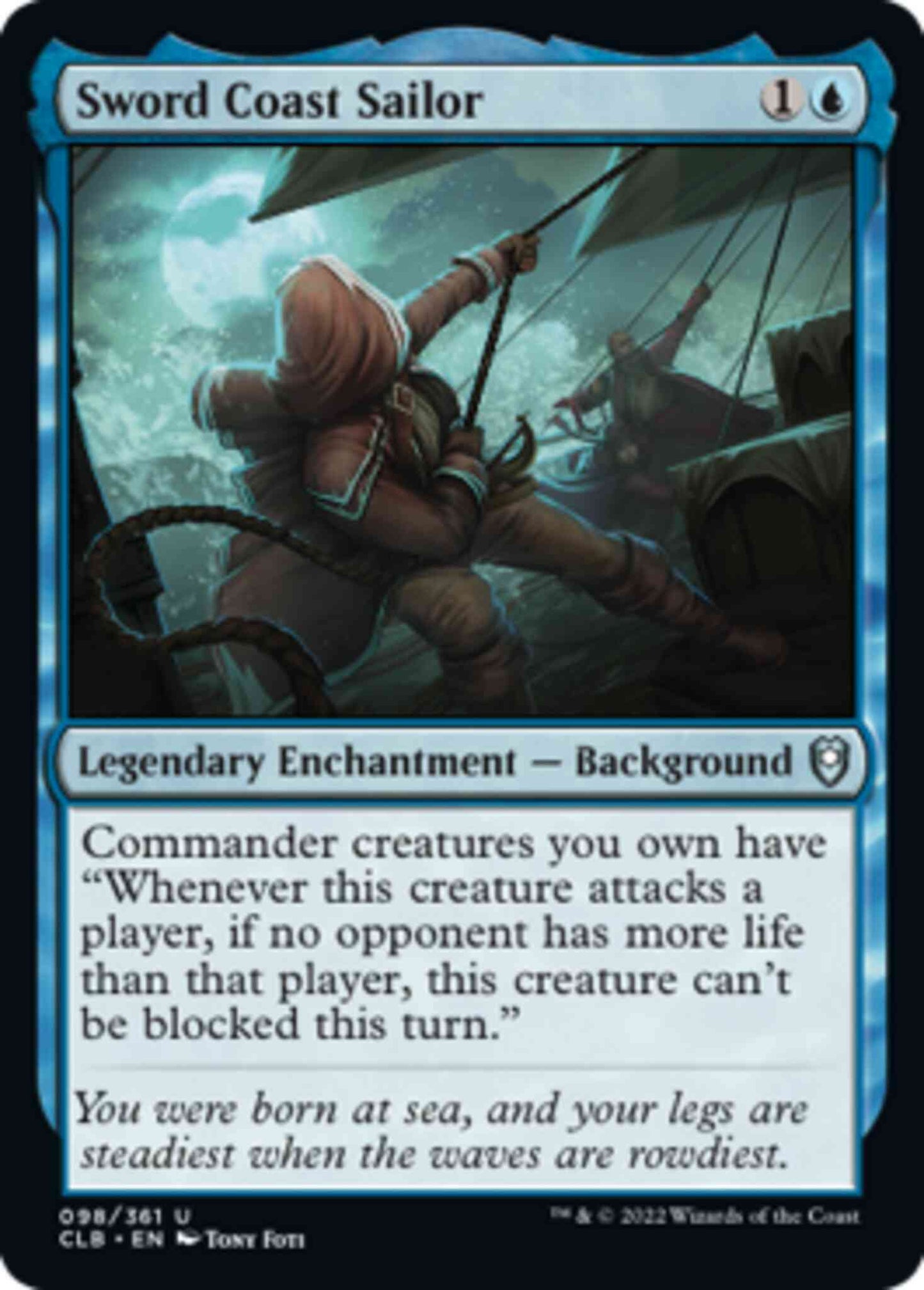 Sword Coast Sailor [98] [Commander Legends: Battle for Baldur's Gate] [Non-Foil]