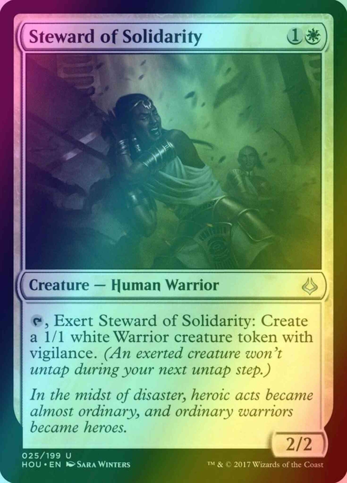 Steward of Solidarity [25] [Hour of Devastation] [Foil]