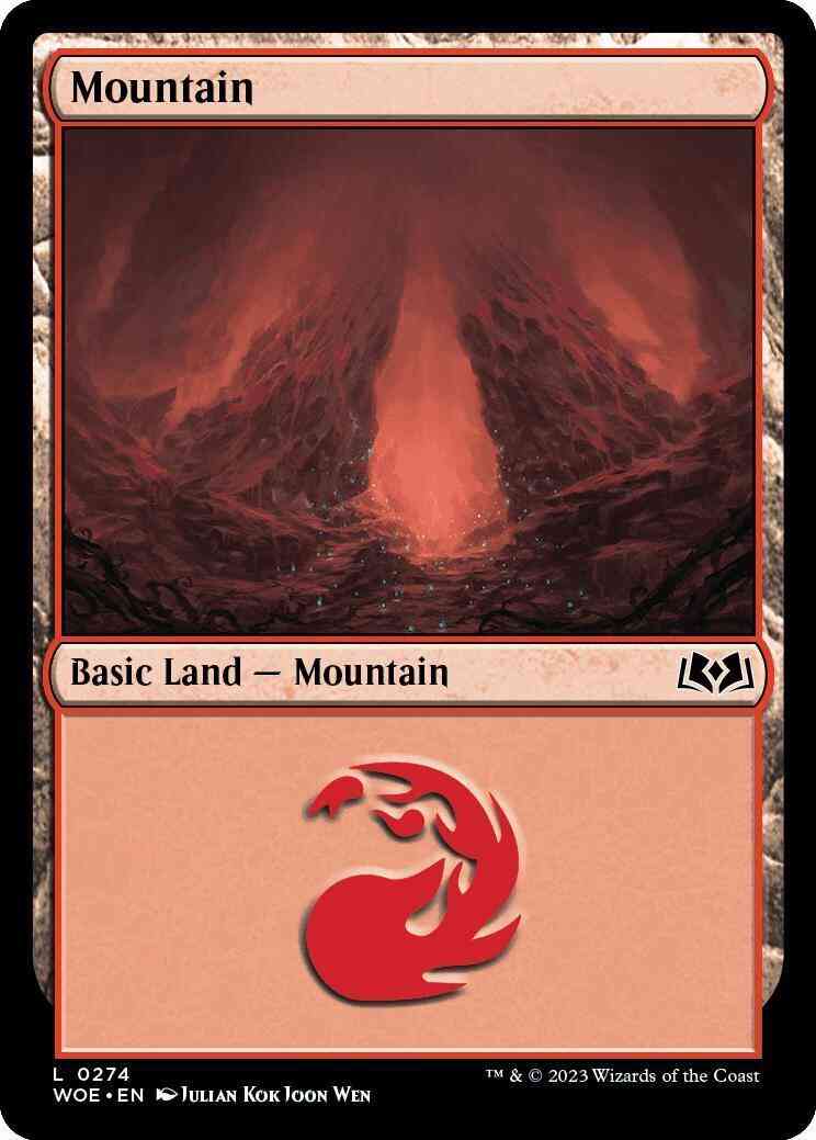 Mountain [274] [Wilds of Eldraine] [Non-Foil]