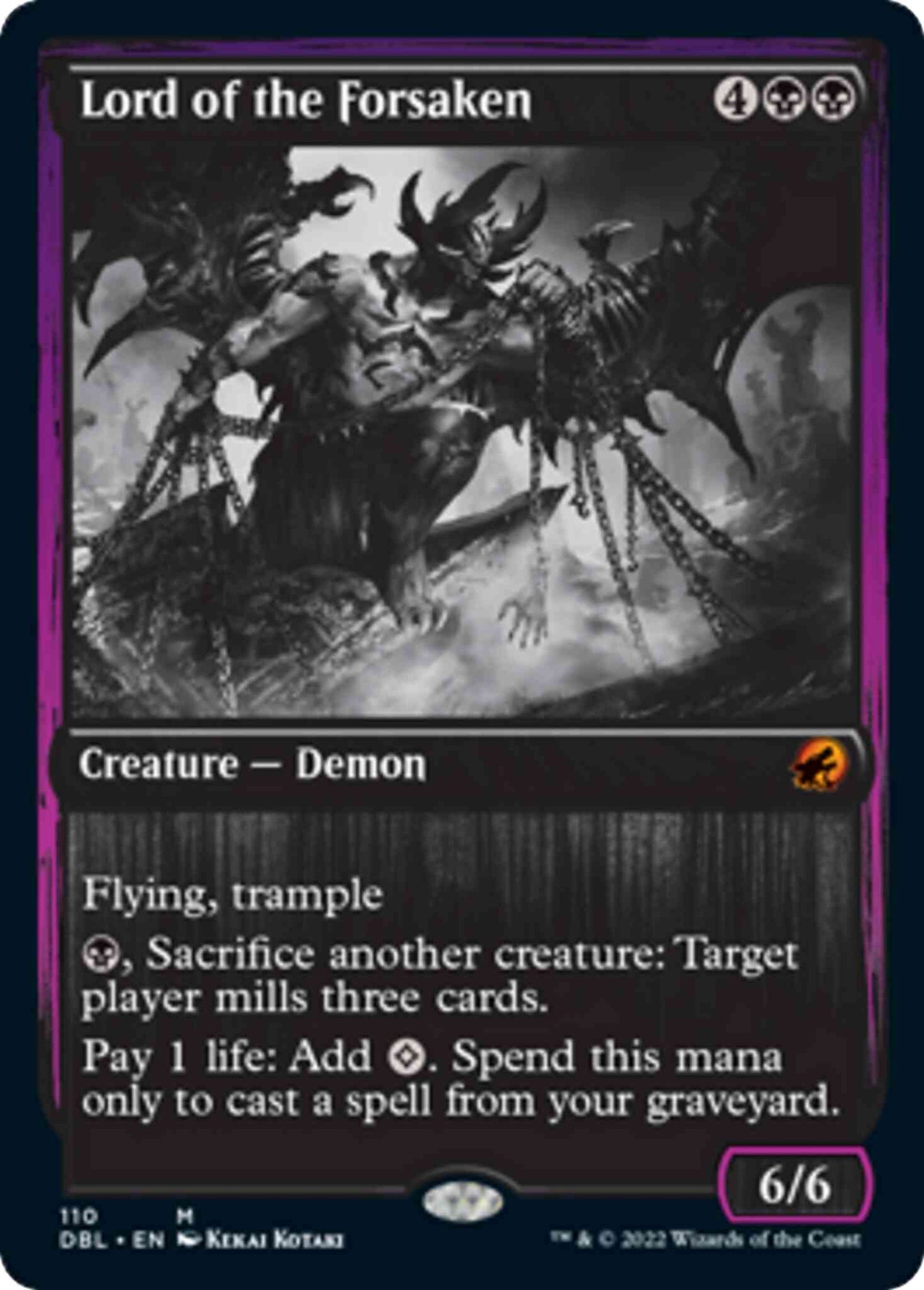 Lord of the Forsaken [110] [Innistrad: Double Feature] [Non-Foil]