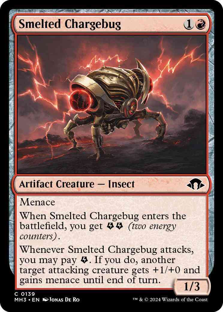 Smelted Chargebug [139] [Modern Horizons 3] [Non-Foil]