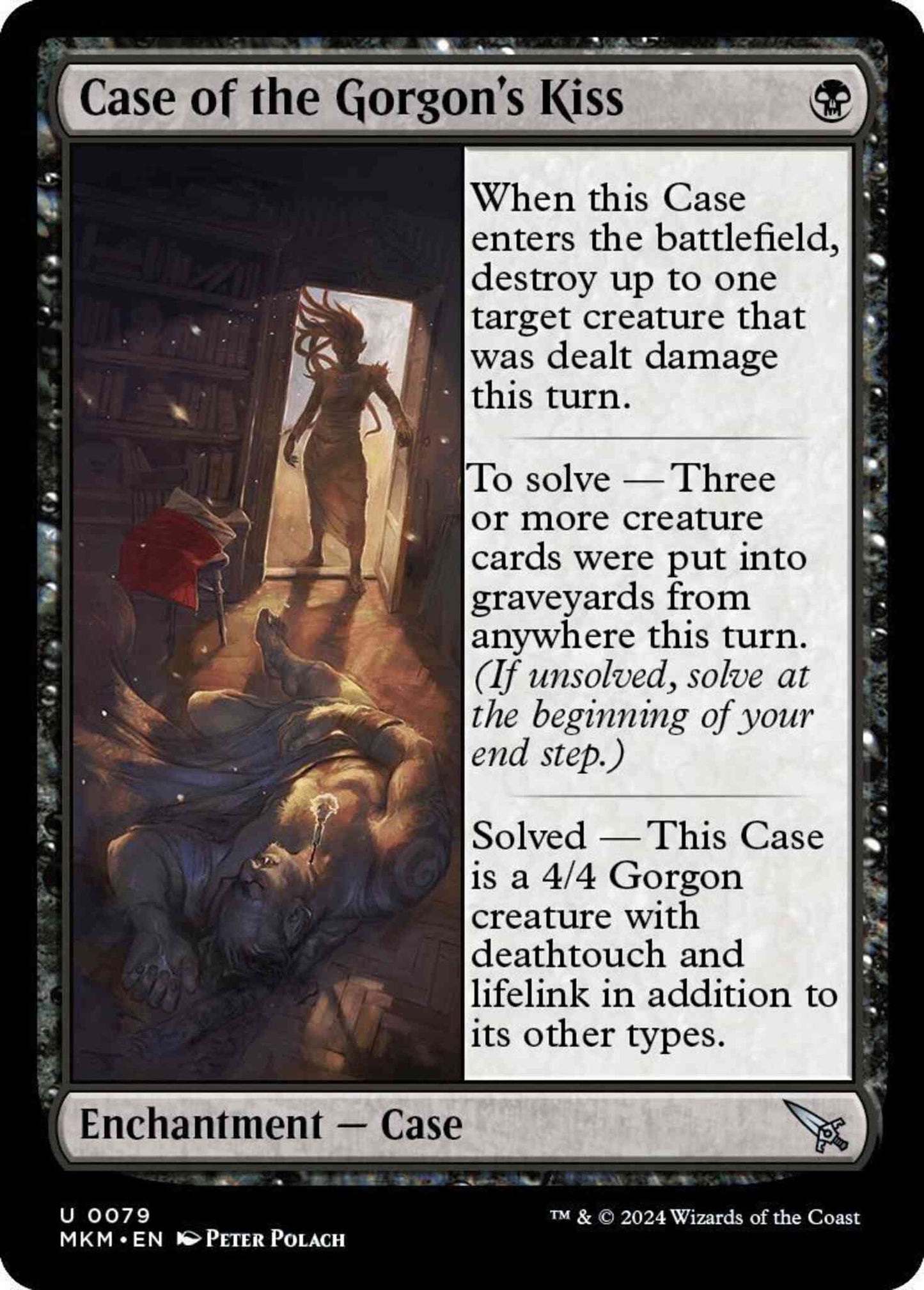 Case of the Gorgon's Kiss [79] [Murders at Karlov Manor] [Non-Foil]