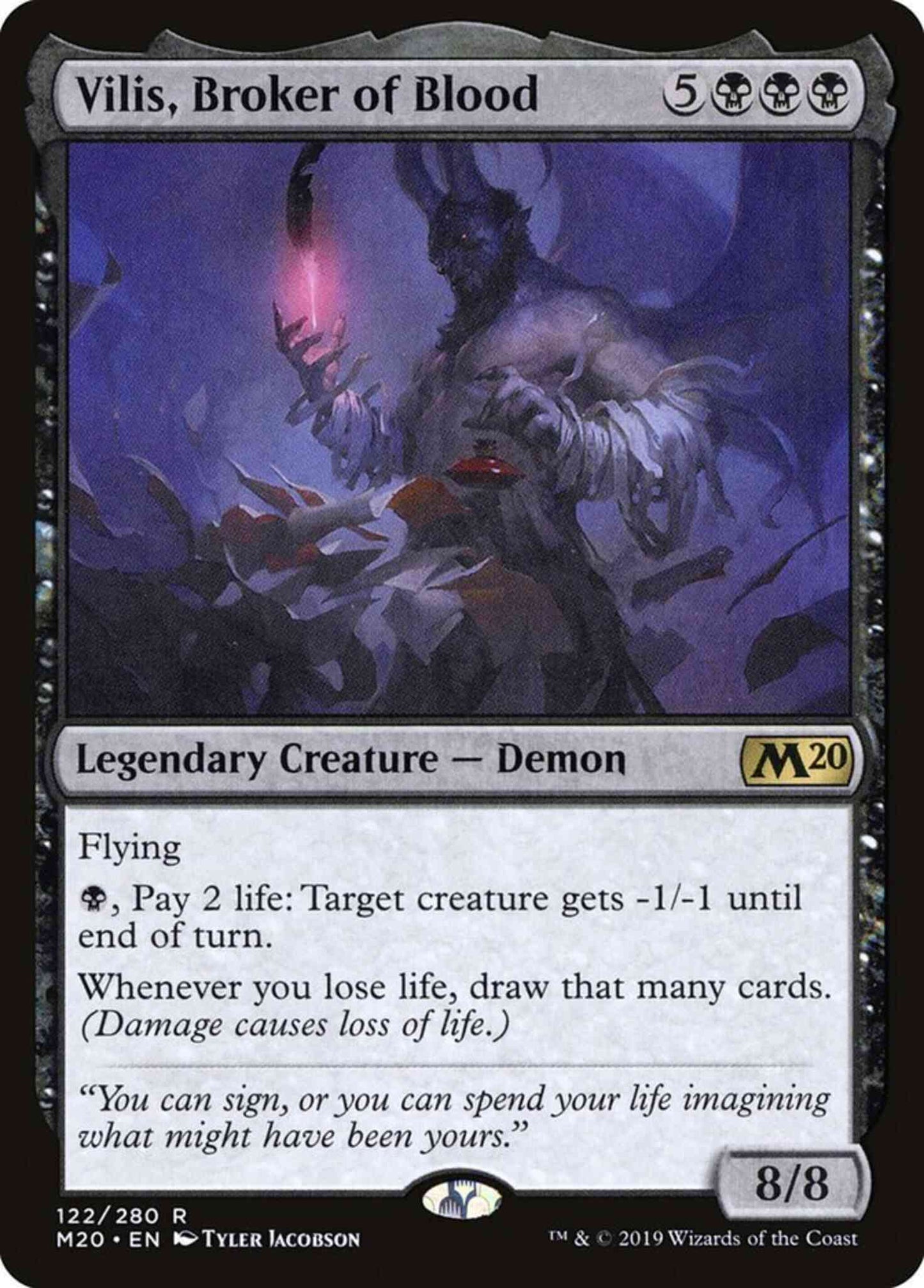 Vilis, Broker of Blood [122] [Core Set 2020] [Non-Foil]