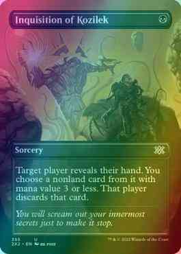 Inquisition of Kozilek [355] [Borderless] [Double Masters 2022] [Foil]