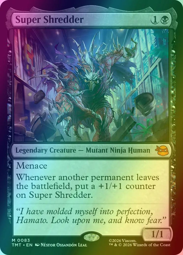 Super Shredder [83] [Teenage Mutant Ninja Turtles] [Foil]