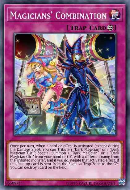 Magicians' Combination - LED6-EN005 - Ultra Rare - Unlimited