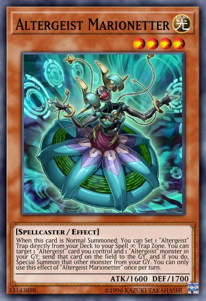 Altergeist Marionetter - SP18-EN028 - Starfoil Rare - 1st Edition