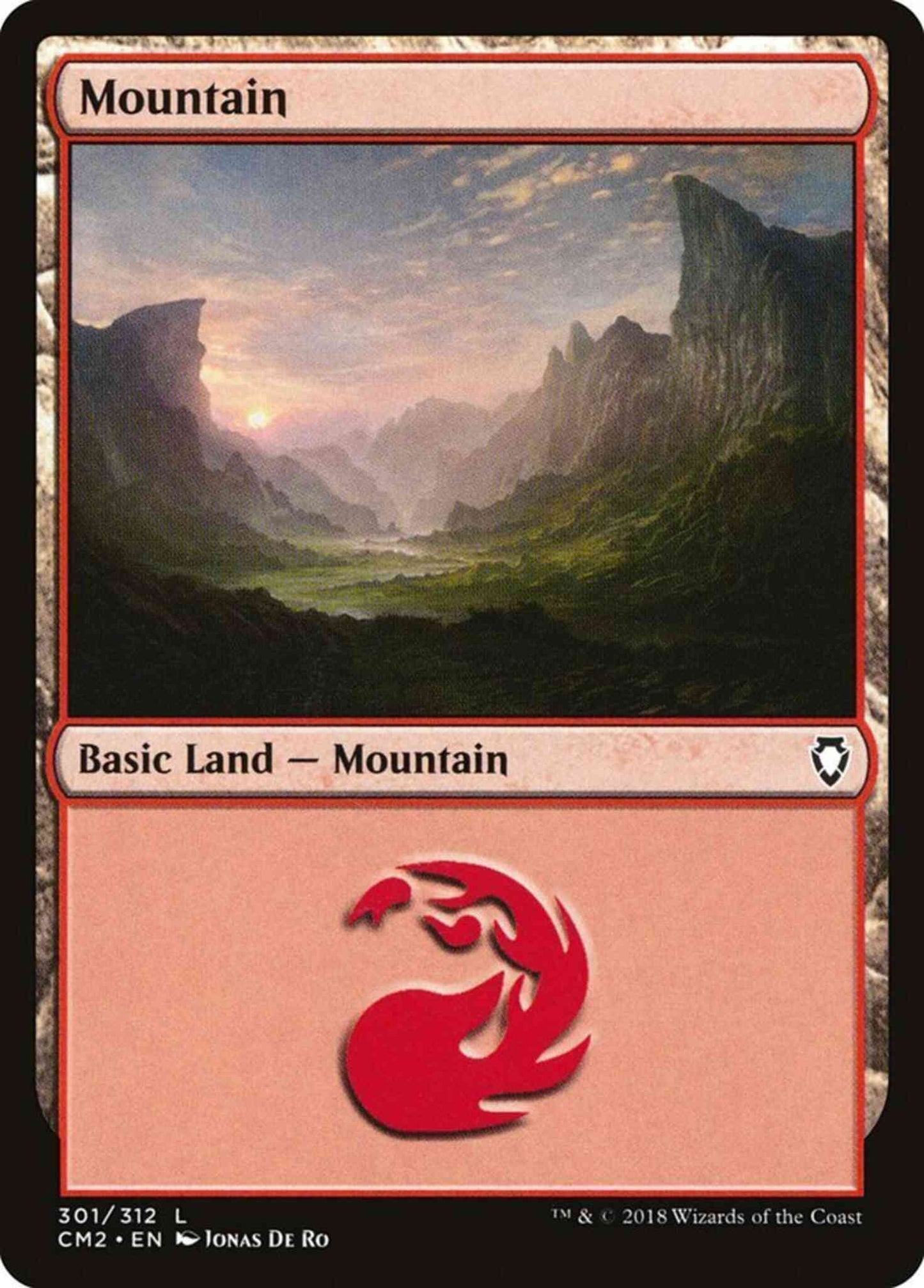Mountain [301] [Commander Anthology Volume II] [Non-Foil]