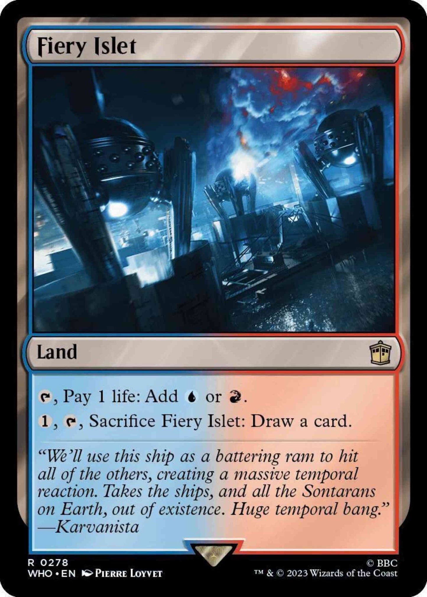 Fiery Islet [278] [Universes Beyond: Doctor Who] [Non-Foil]