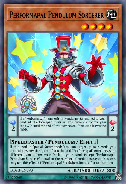 Performapal Pendulum Sorcerer - LED6-EN051 - Common - Unlimited