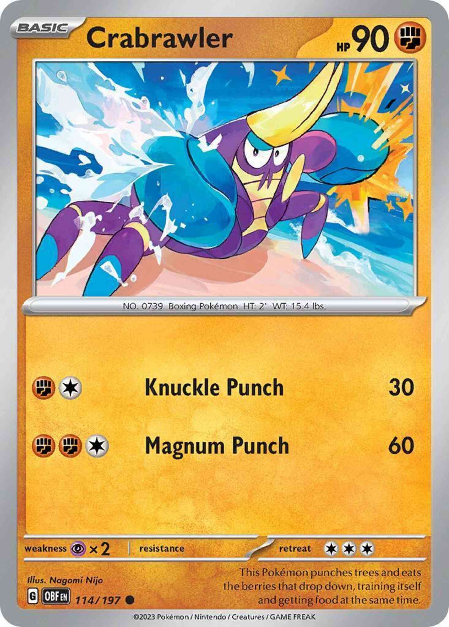 Crabrawler - 114/197 - Common [sv03-114] [Non-Holo]