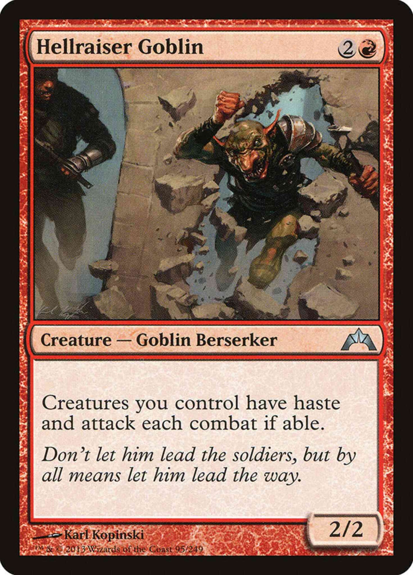Hellraiser Goblin [95] [Gatecrash] [Non-Foil]