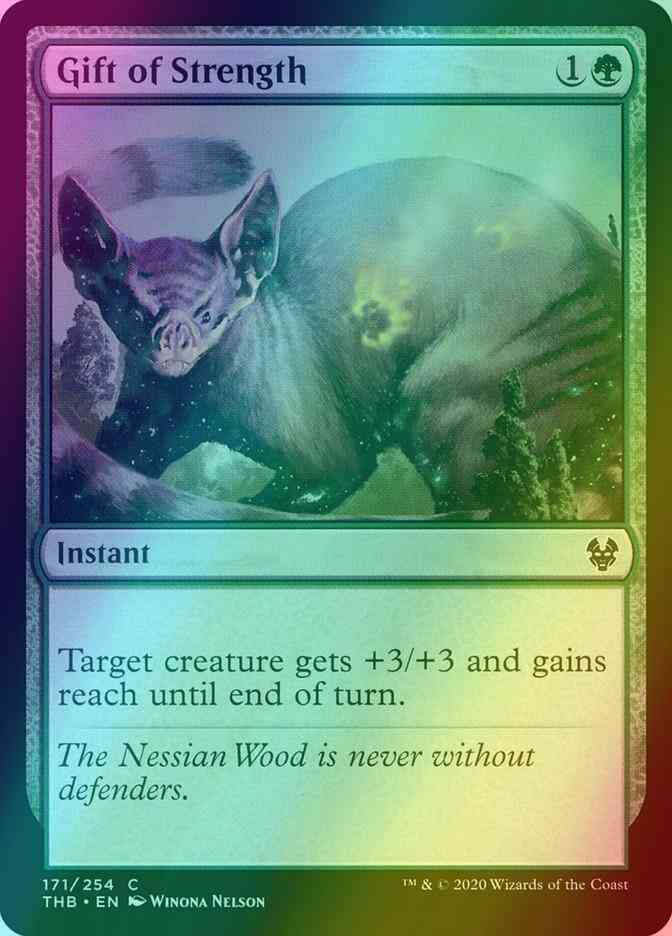 Gift of Strength [171] [Theros Beyond Death] [Foil]