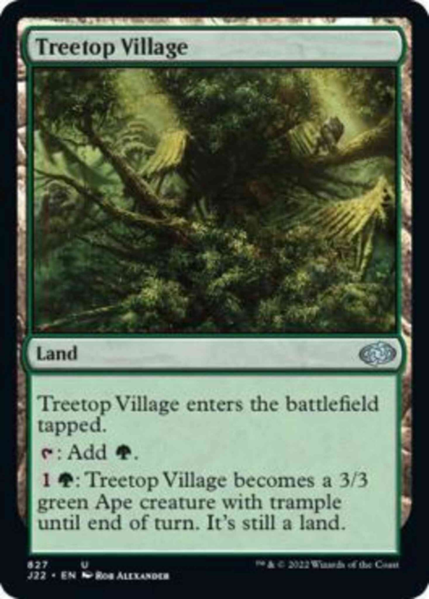 Treetop Village [827] [Jumpstart 2022] [Non-Foil]