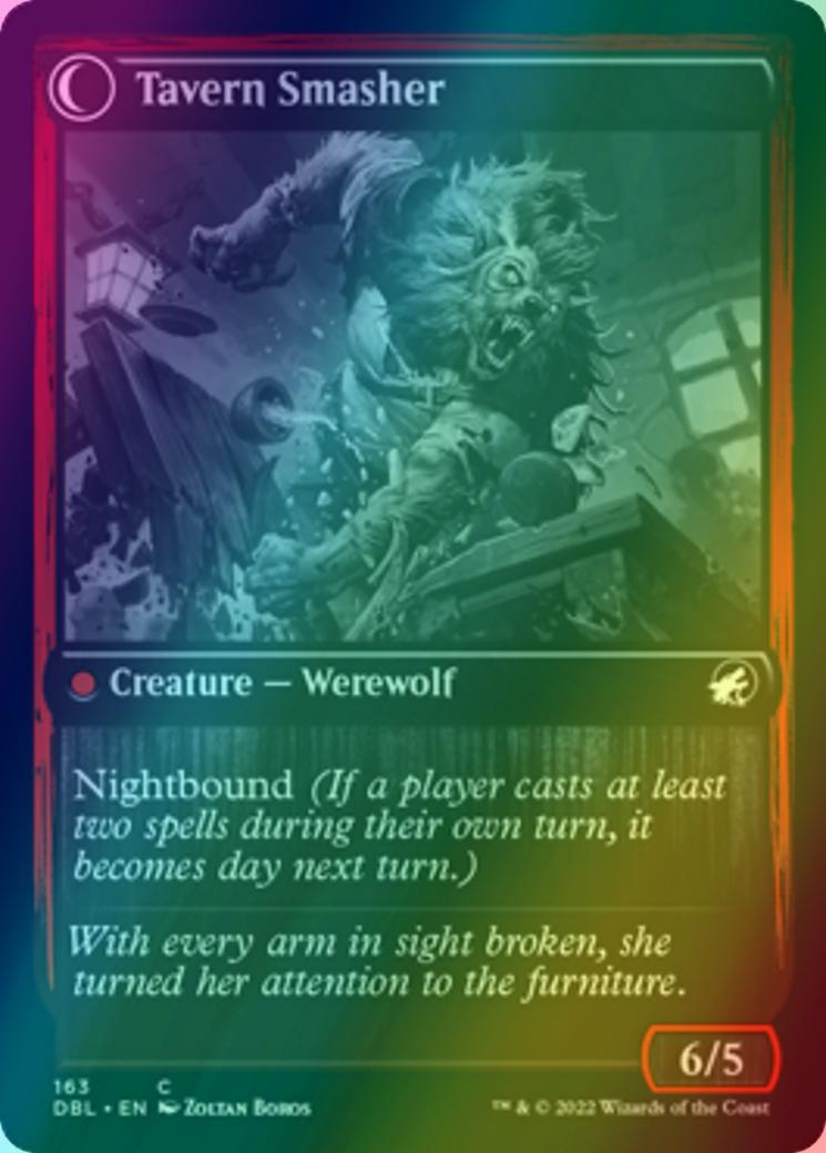 Tavern Ruffian // Tavern Smasher [163] [Innistrad: Double Feature] [Foil]