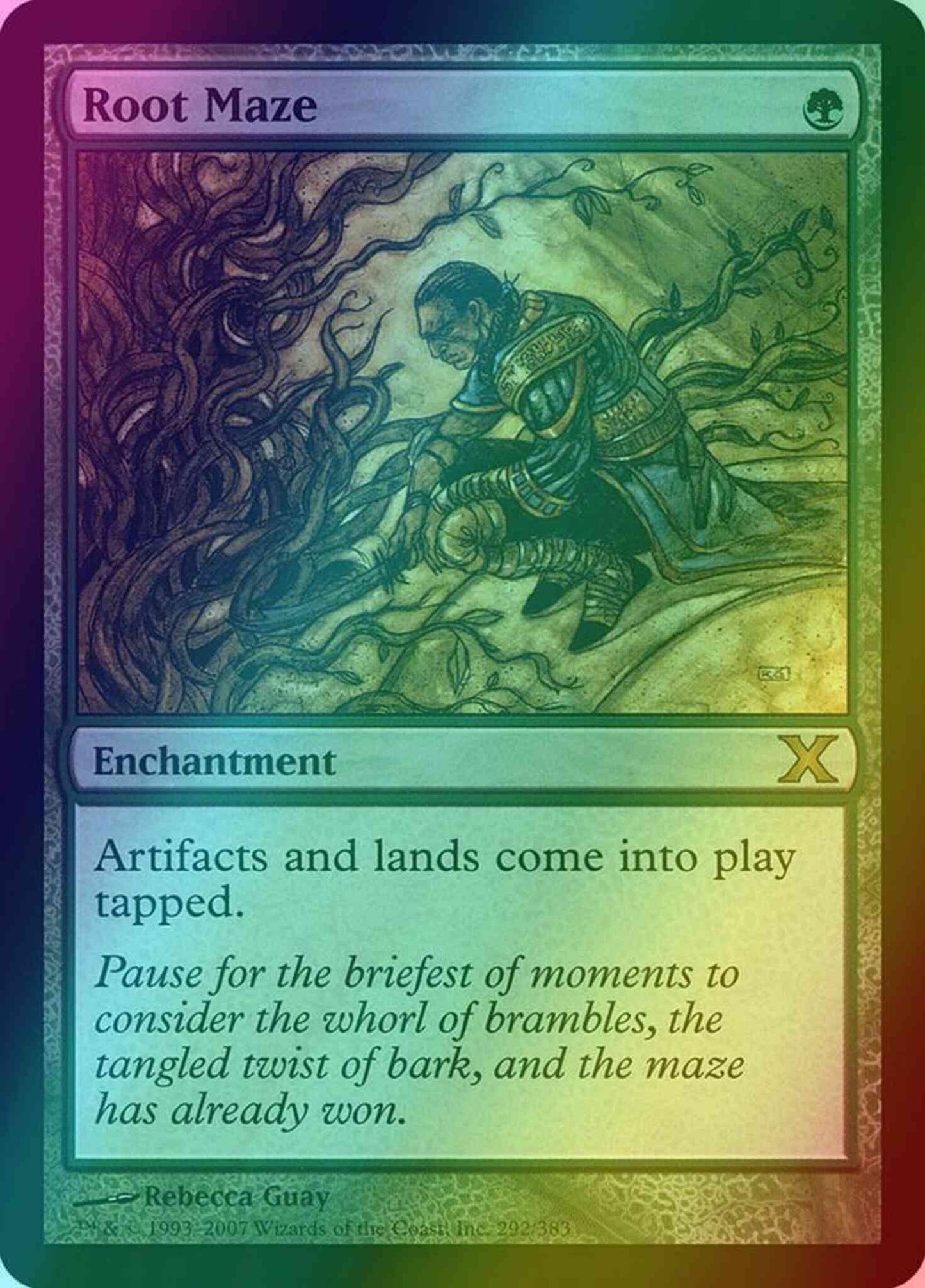 Root Maze [292] [Tenth Edition] [Foil]
