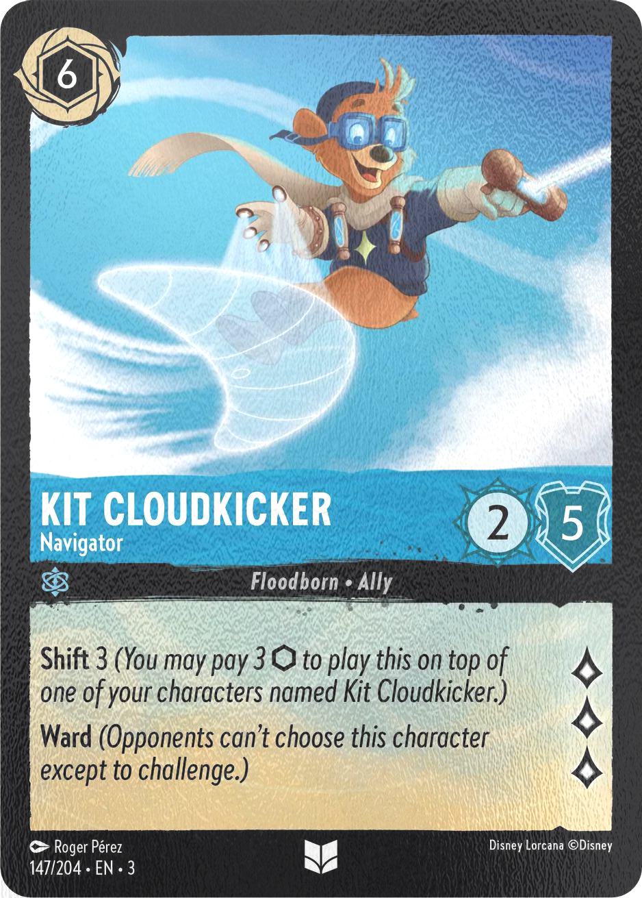 Kit Cloudkicker - Navigator - 147/204 [Into the Inklands] [Cold Foil]