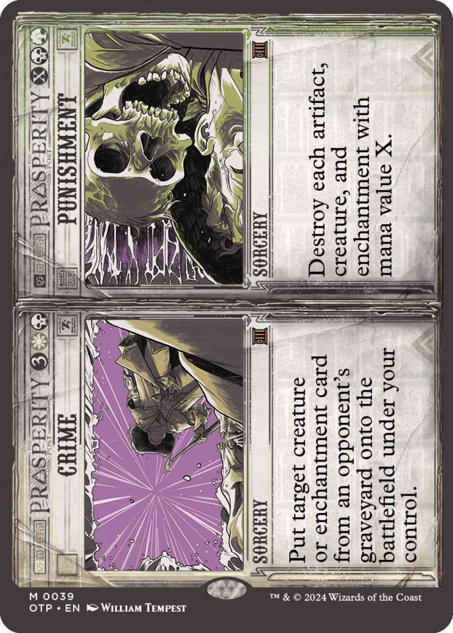 Crime // Punishment [39] [Breaking News Showcase] [Breaking News] [Non-Foil]