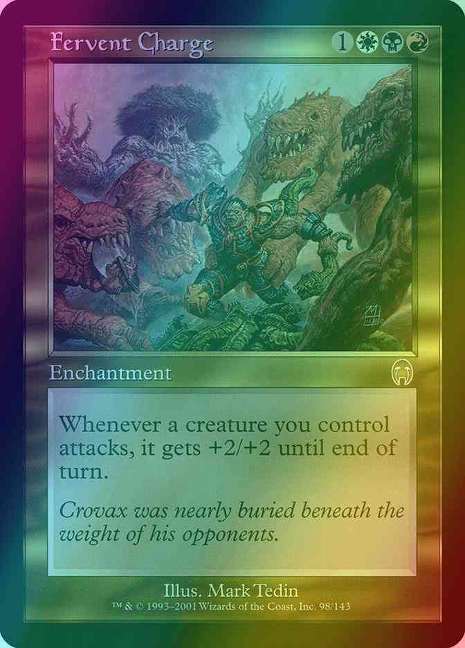 Fervent Charge [98] [Apocalypse] [Foil]