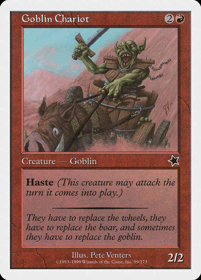 Goblin Chariot [Starter 1999] [Non-Foil]