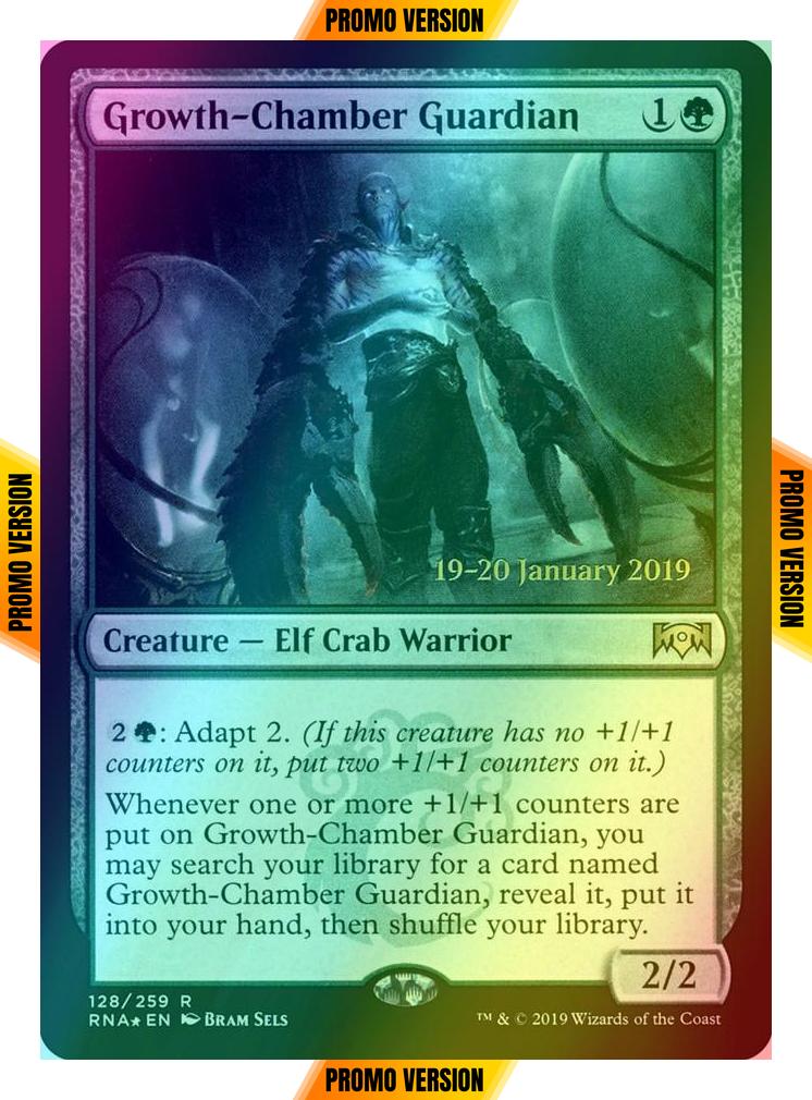Growth-Chamber Guardian [128s] [Ravnica Allegiance Promos] [Foil]