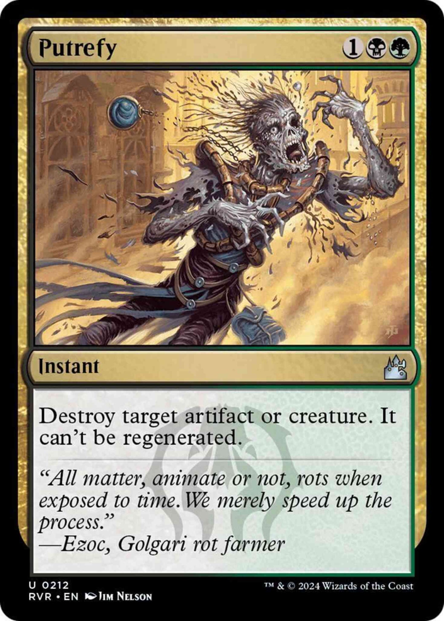 Putrefy [212] [Ravnica Remastered] [Non-Foil]