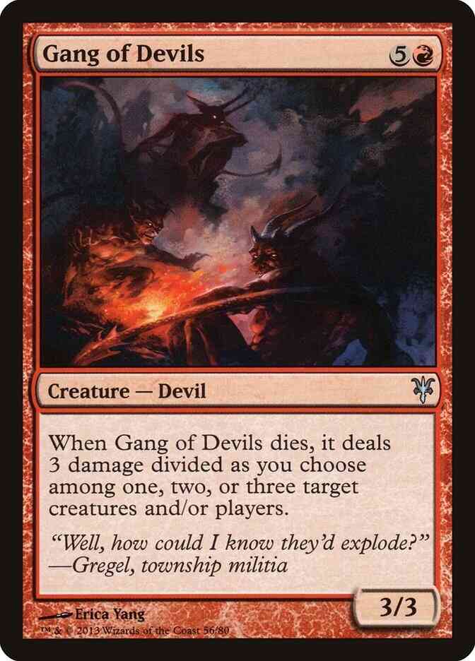 Gang of Devils [56] [Duel Decks Sorin vs Tibalt] [Non-Foil]