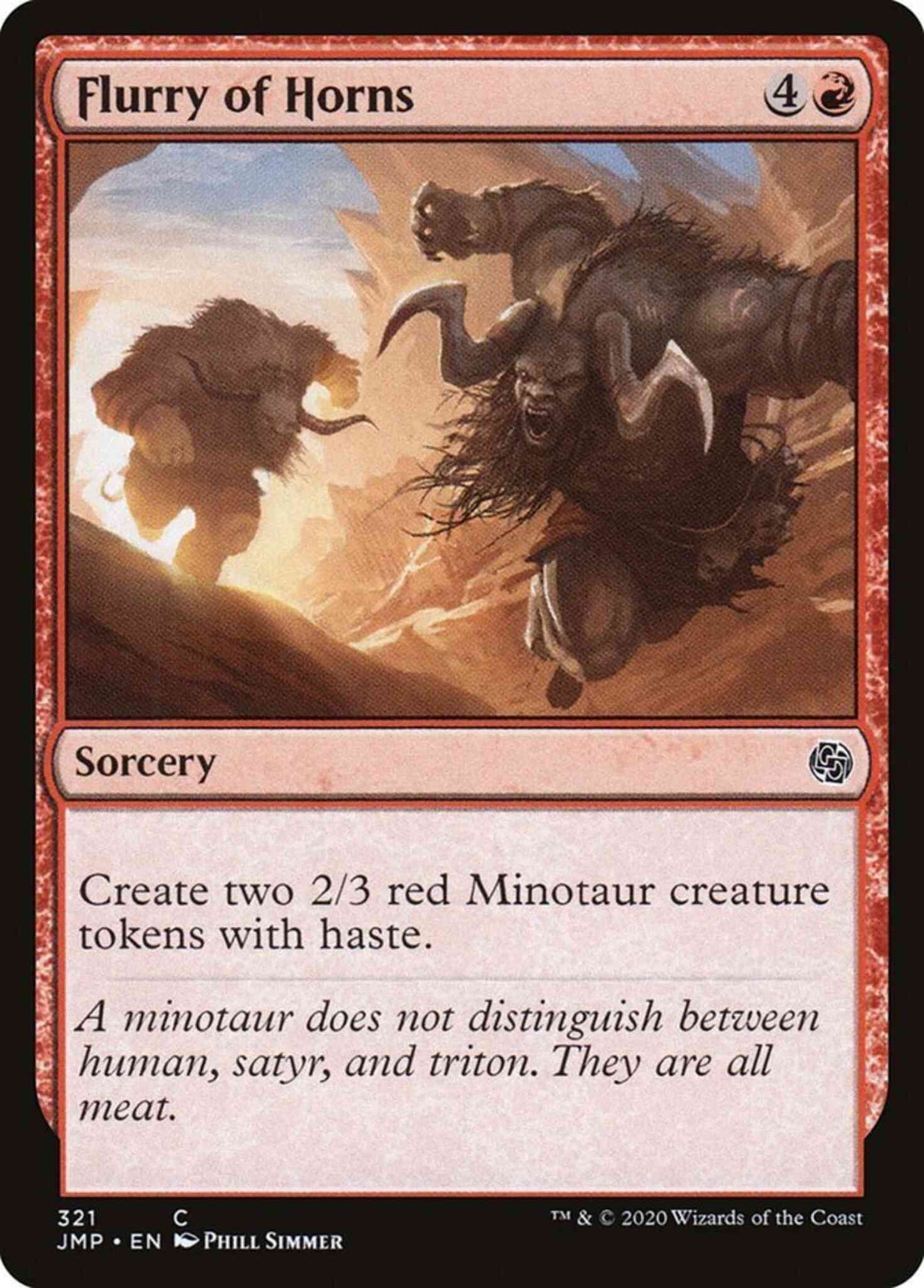 Flurry of Horns [321] [Jumpstart] [Non-Foil]
