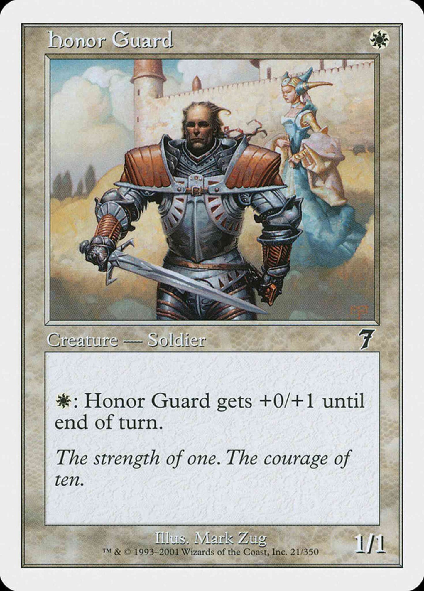 Honor Guard [21] [Seventh Edition] [Non-Foil]