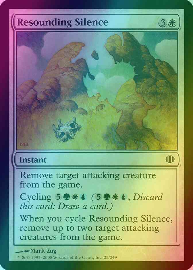 Resounding Silence [22] [Shards Of Alara] [Foil]