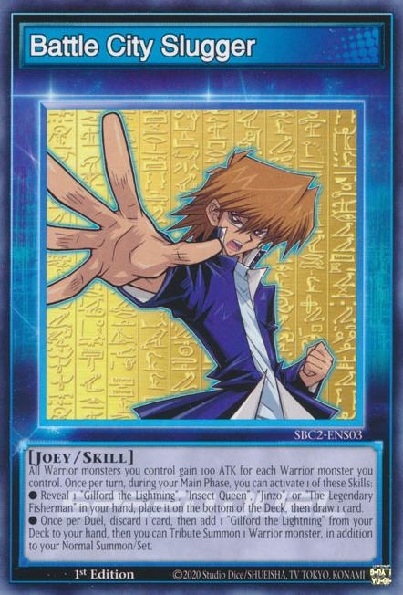 Battle City Slugger - SBC2-ENS03 - Common - 1st Edition