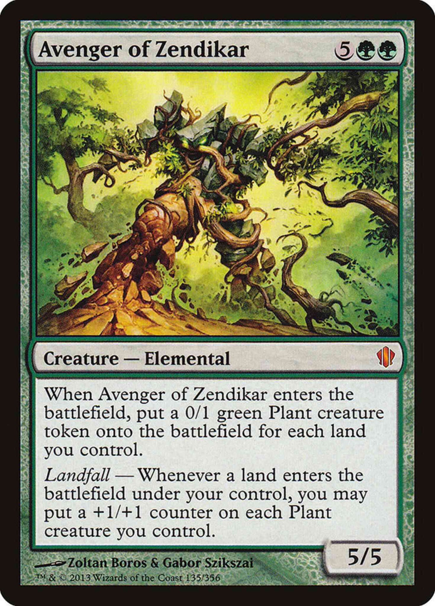 Avenger of Zendikar [135] [Commander 2013] [Non-Foil]