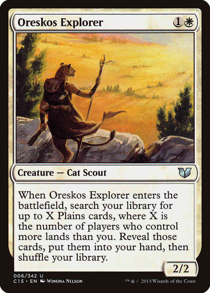 Oreskos Explorer [6] [Commander 2015] [Non-Foil]