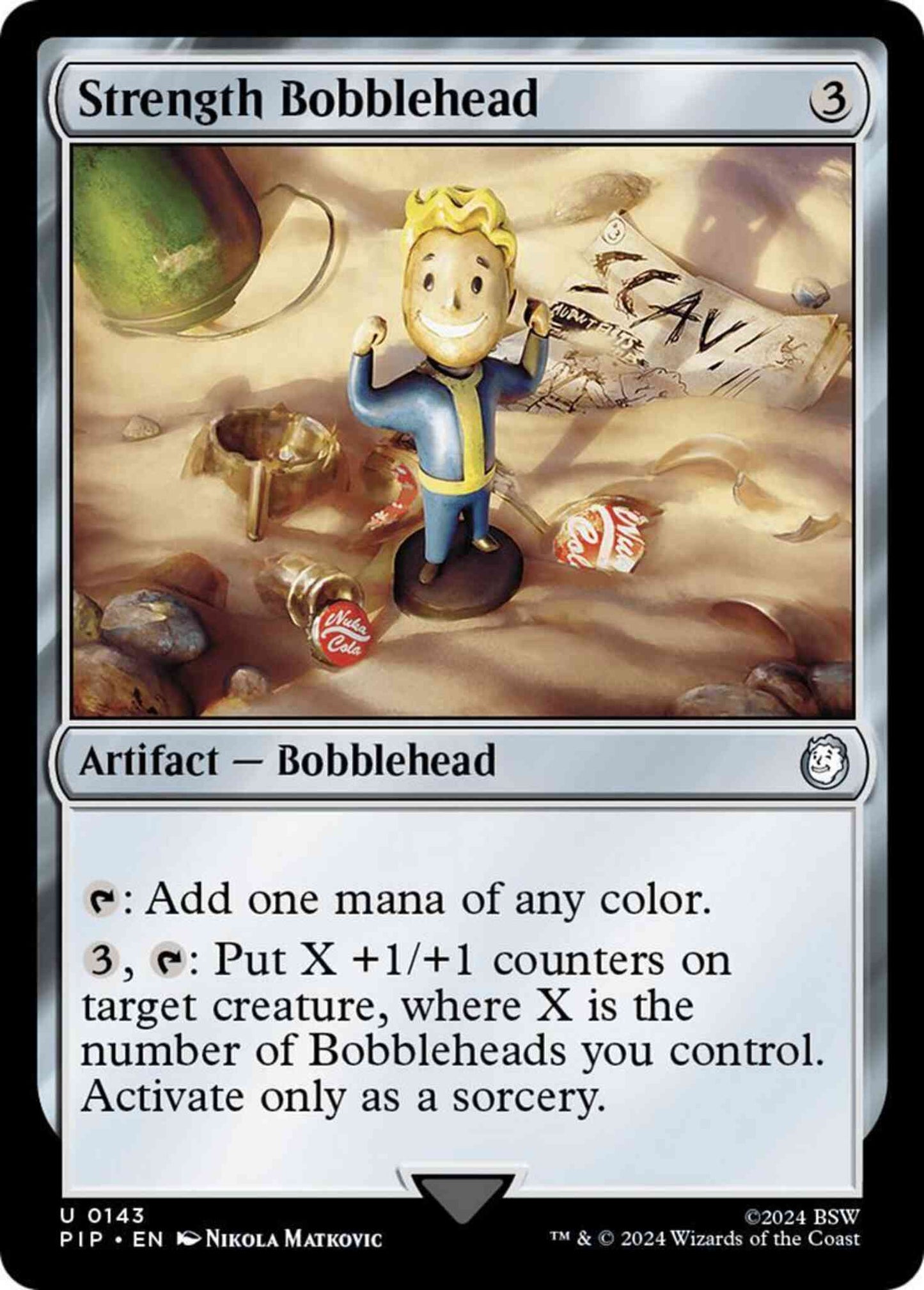 Strength Bobblehead [143] [Fallout] [Non-Foil]
