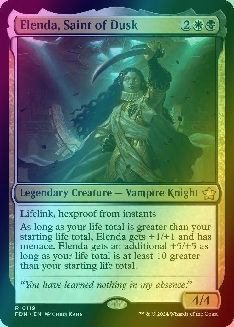 Elenda, Saint of Dusk [119] [Foundations] [Foil]