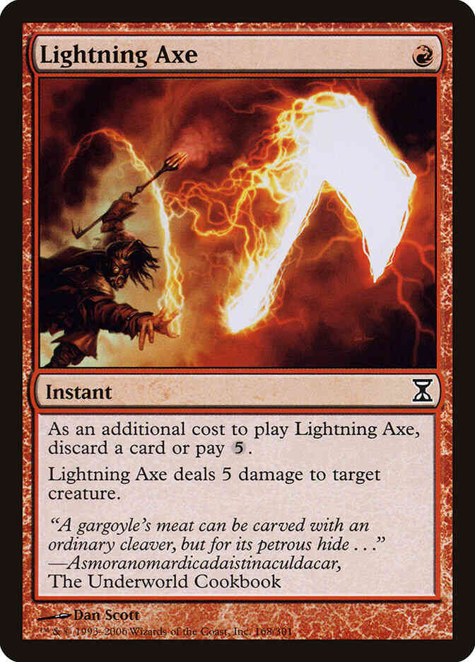 Lightning Axe [168] [Time Spiral] [Non-Foil]