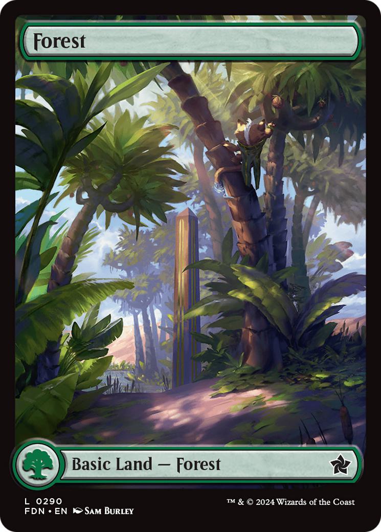 Forest [290] [Full Art] [Foundations] [Non-Foil]
