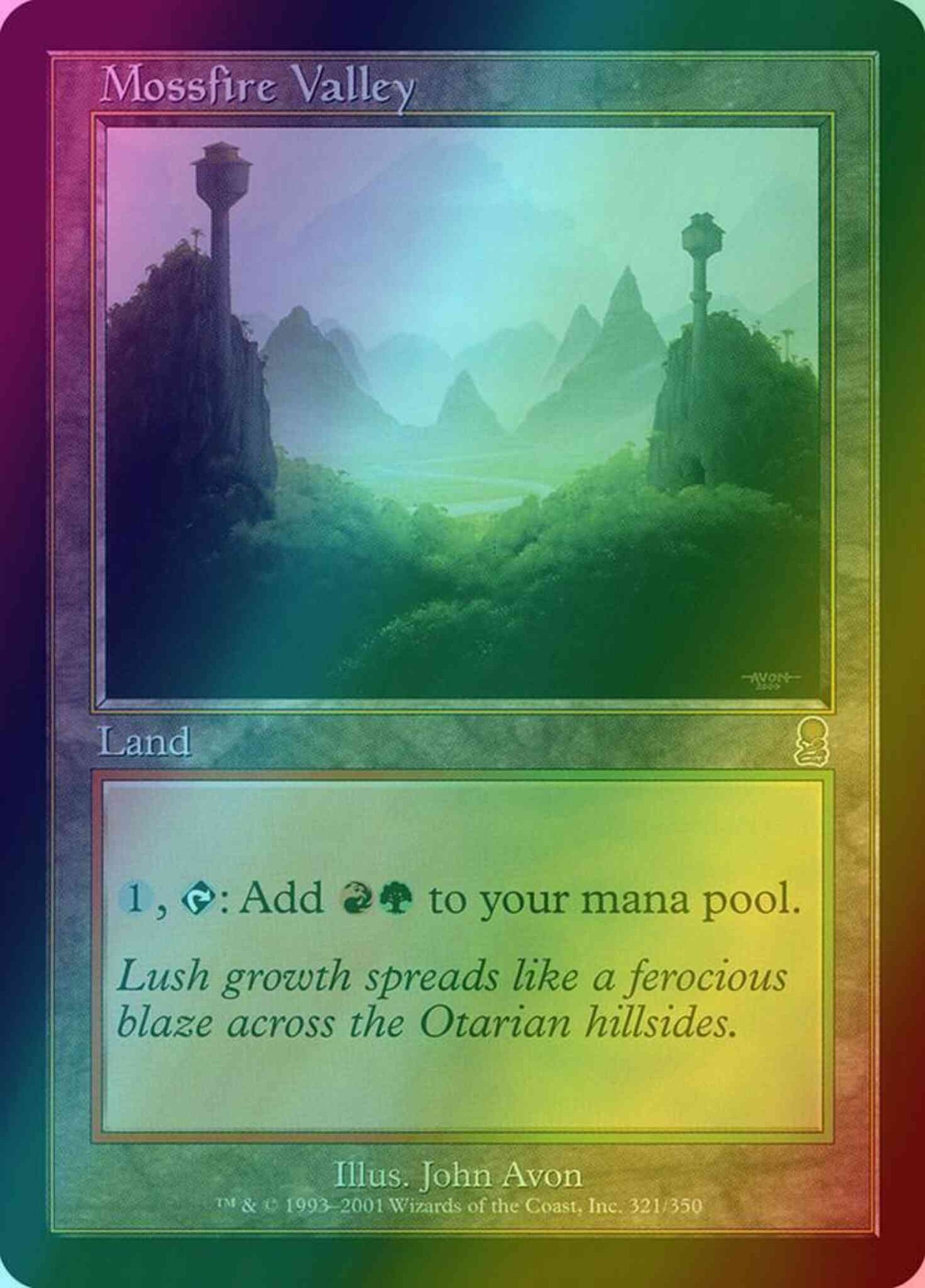 Mossfire Valley [321] [Odyssey] [Foil]