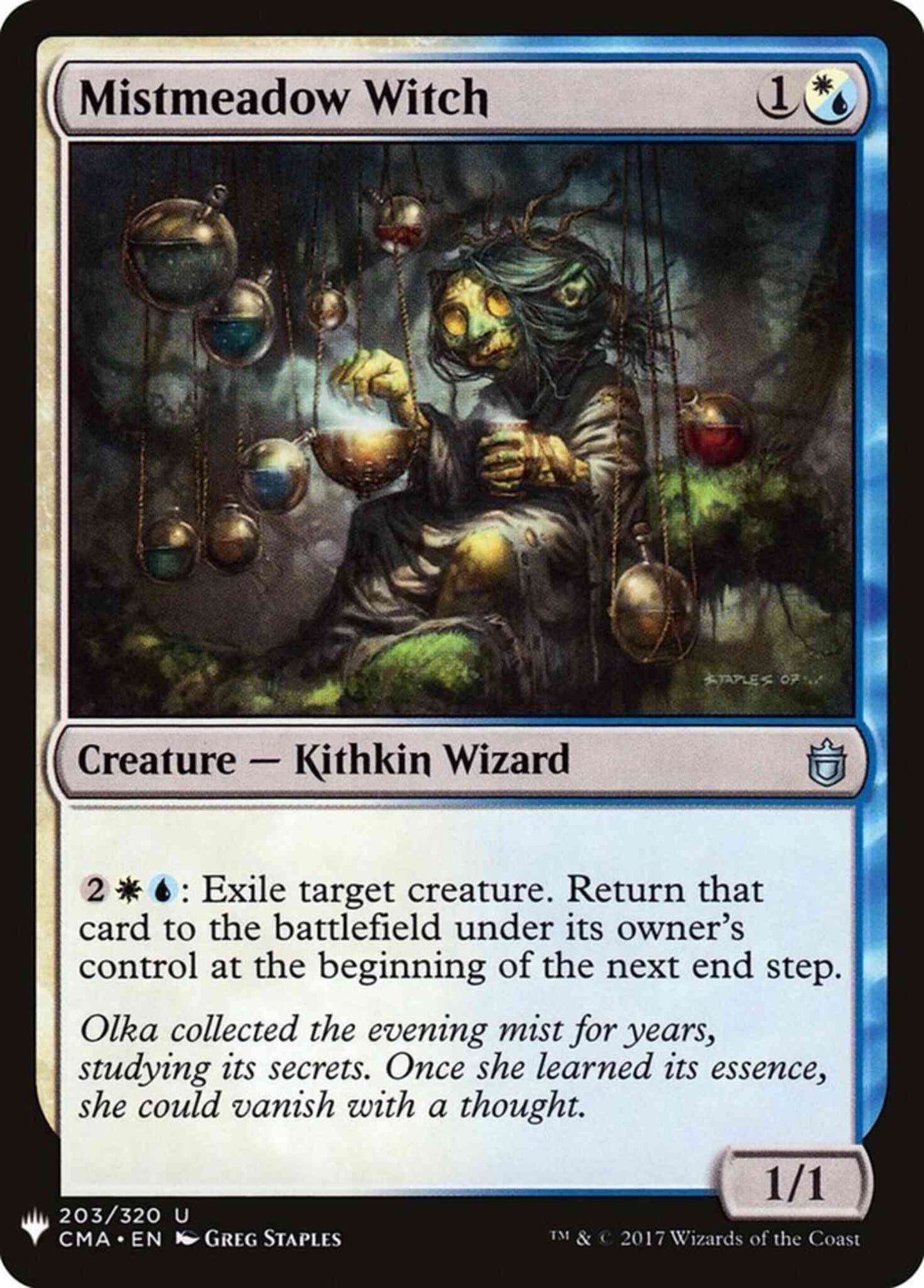 Mistmeadow Witch [CMA-203] [The List] [Non-Foil]