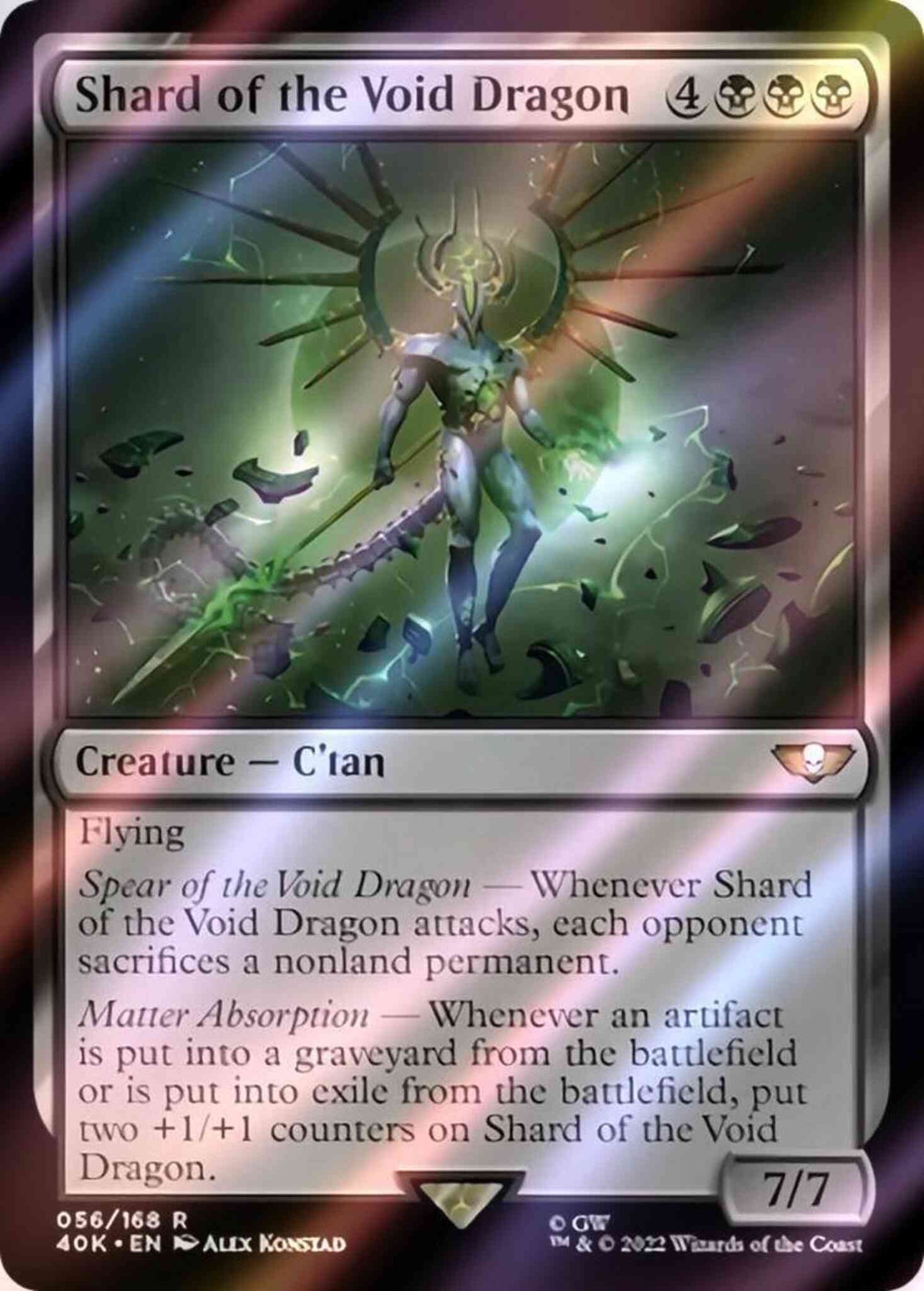 Shard of the Void Dragon [56] [Universes Beyond: Warhammer 40,000] [Surge Foil]