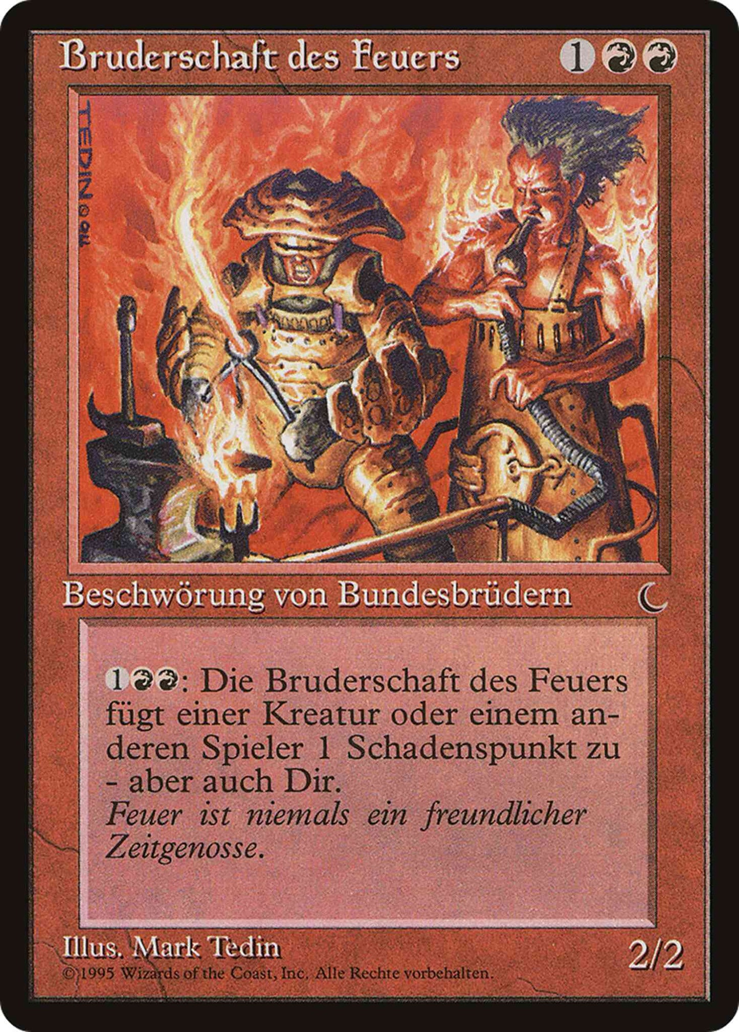 Brothers of Fire - German [76] [Renaissance German] [Non-Foil]