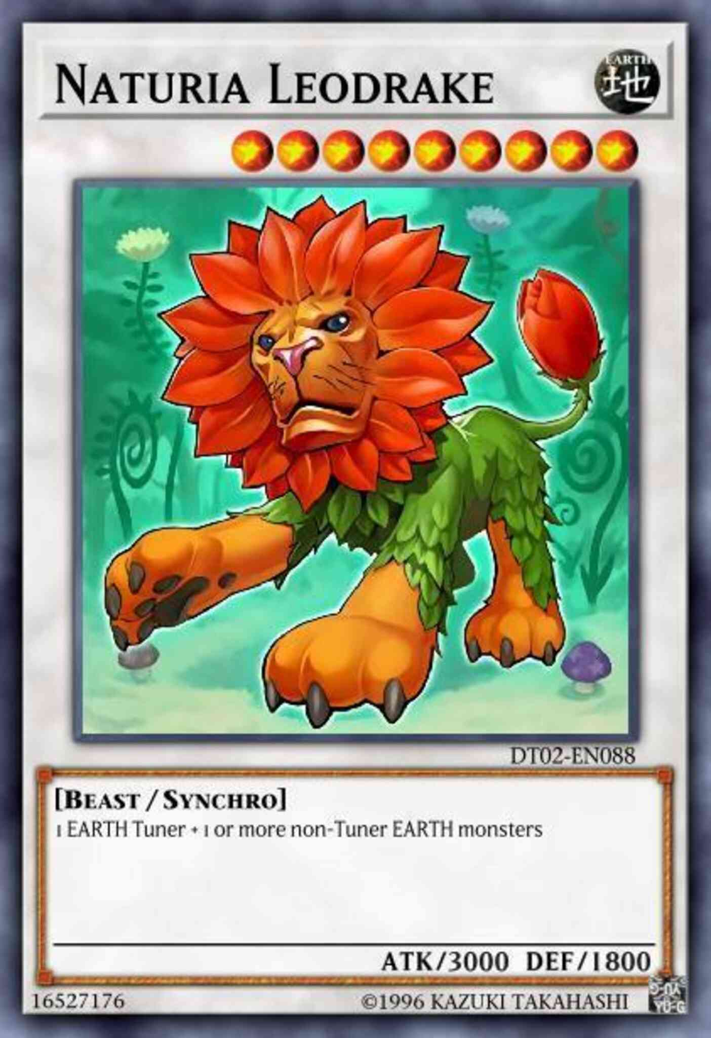 Naturia Leodrake - DT02-EN088 - Duel Terminal Super Parallel Rare - Duel Terminal